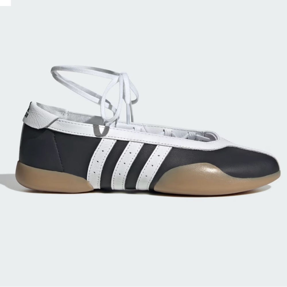 Brand NWT Adidas Taekwondo Mei Ballet Shoes - Black and White - Size W 10.5